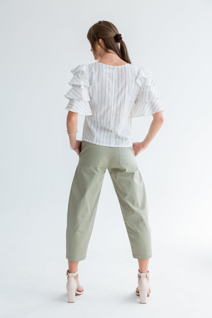 Vera Pants Sage-PANTS-kindacollection-Kinda