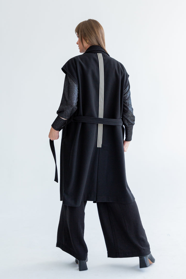 The Serafina Coat Black-JACKETS-kindacollection-Kinda