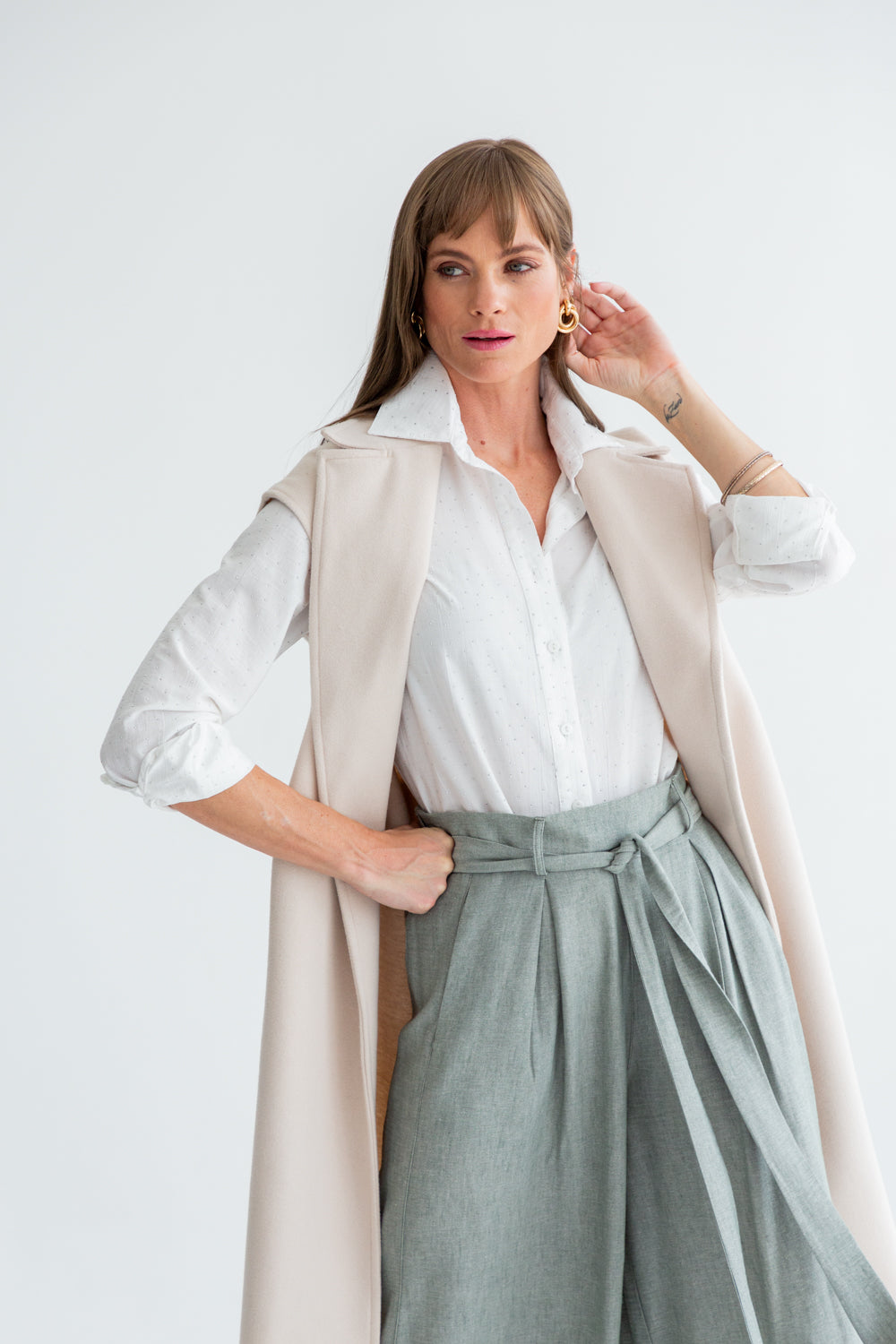 The Serafina Coat Ivory-JACKETS-kindacollection-Kinda