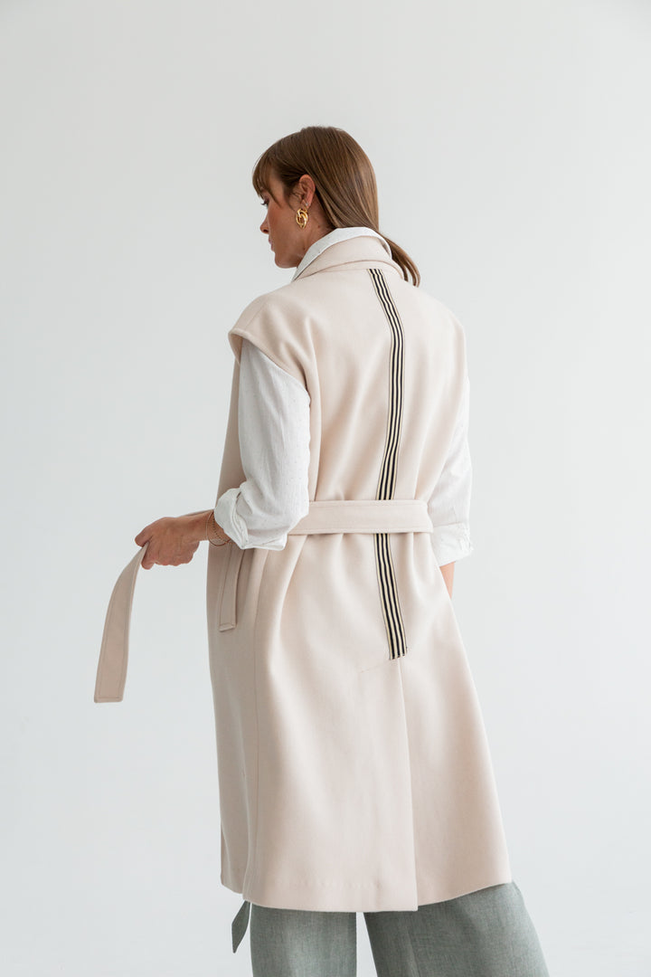 The Serafina Coat Ivory-JACKETS-kindacollection-Kinda