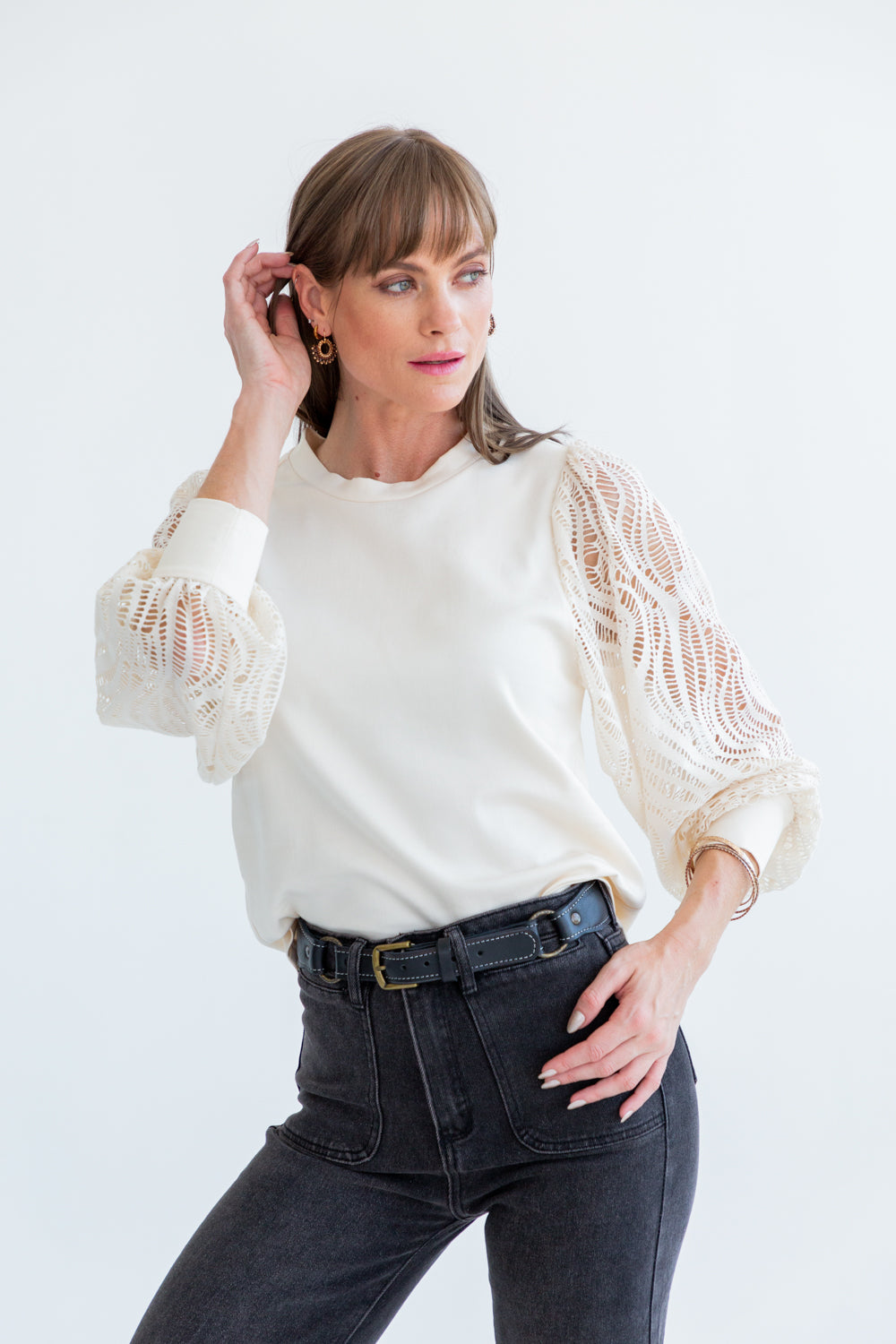 Livia Top Ivory-TOPS-kindacollection-Kinda