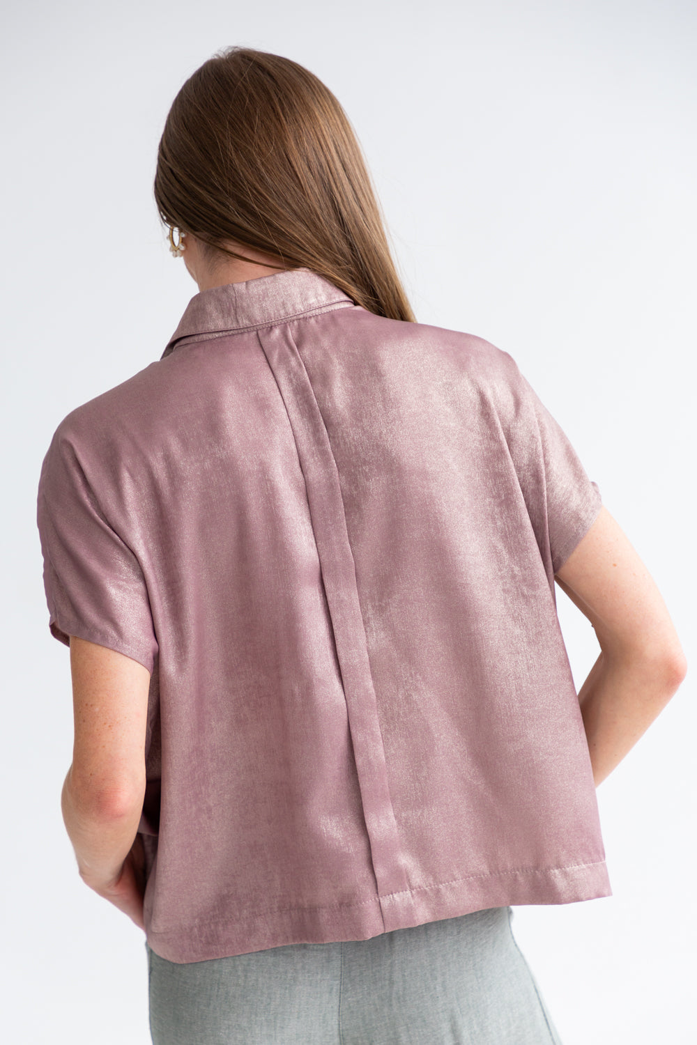 Mariam Shirt Mauve Gold-TOPS-kindacollection-Kinda