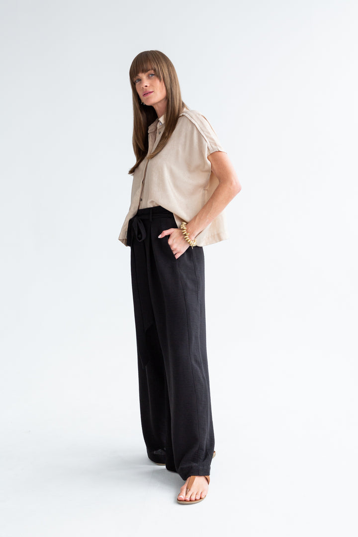 Louise Pants Black-PANTS-kindacollection-Kinda