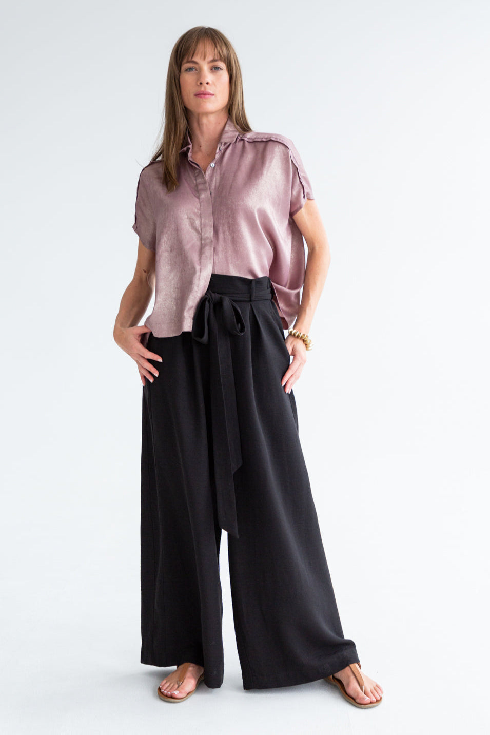 Louise Pants Black-PANTS-kindacollection-Kinda