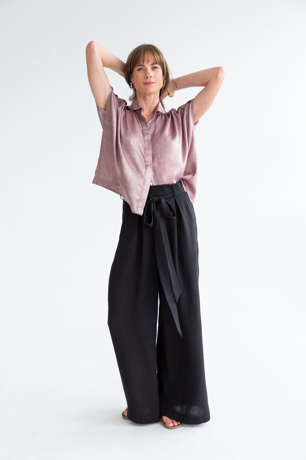 Louise Pants Black-PANTS-kindacollection-Kinda