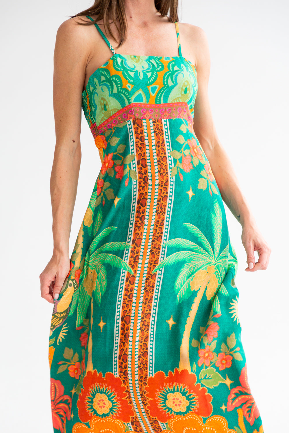 Calista Dress Paradise Bliss-DRESSES-kindacollection-Kinda