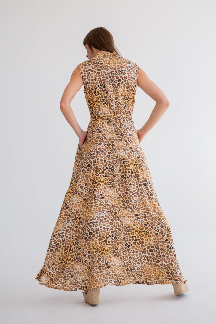 Sammi Dress Animal Print-DRESSES-kindacollection-Kinda