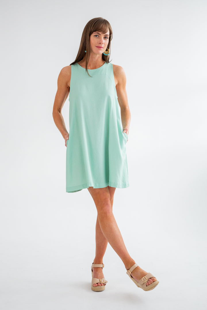 St Tropez Dress Jade-DRESSES-kindacollection-Kinda