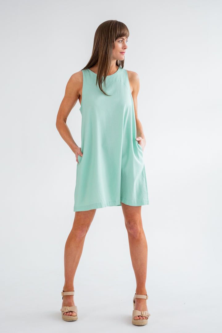 St Tropez Dress Jade-DRESSES-kindacollection-Kinda