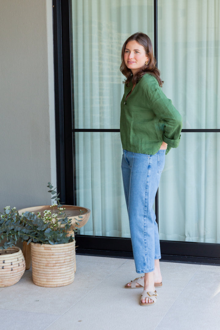 Donna Top English Ivy-TOPS-Kindacollection-Kinda