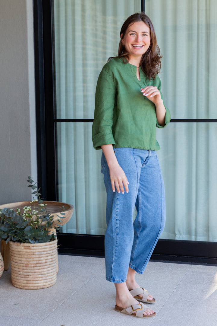Donna Top English Ivy-TOPS-Kindacollection-Kinda