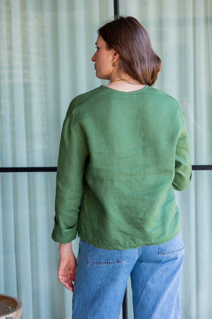 Donna Top English Ivy-TOPS-Kindacollection-Kinda