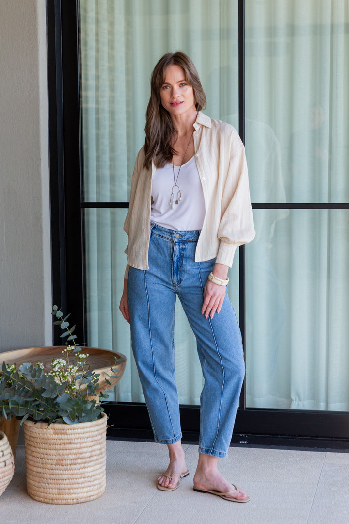 Billy Barrel Denim Jeans