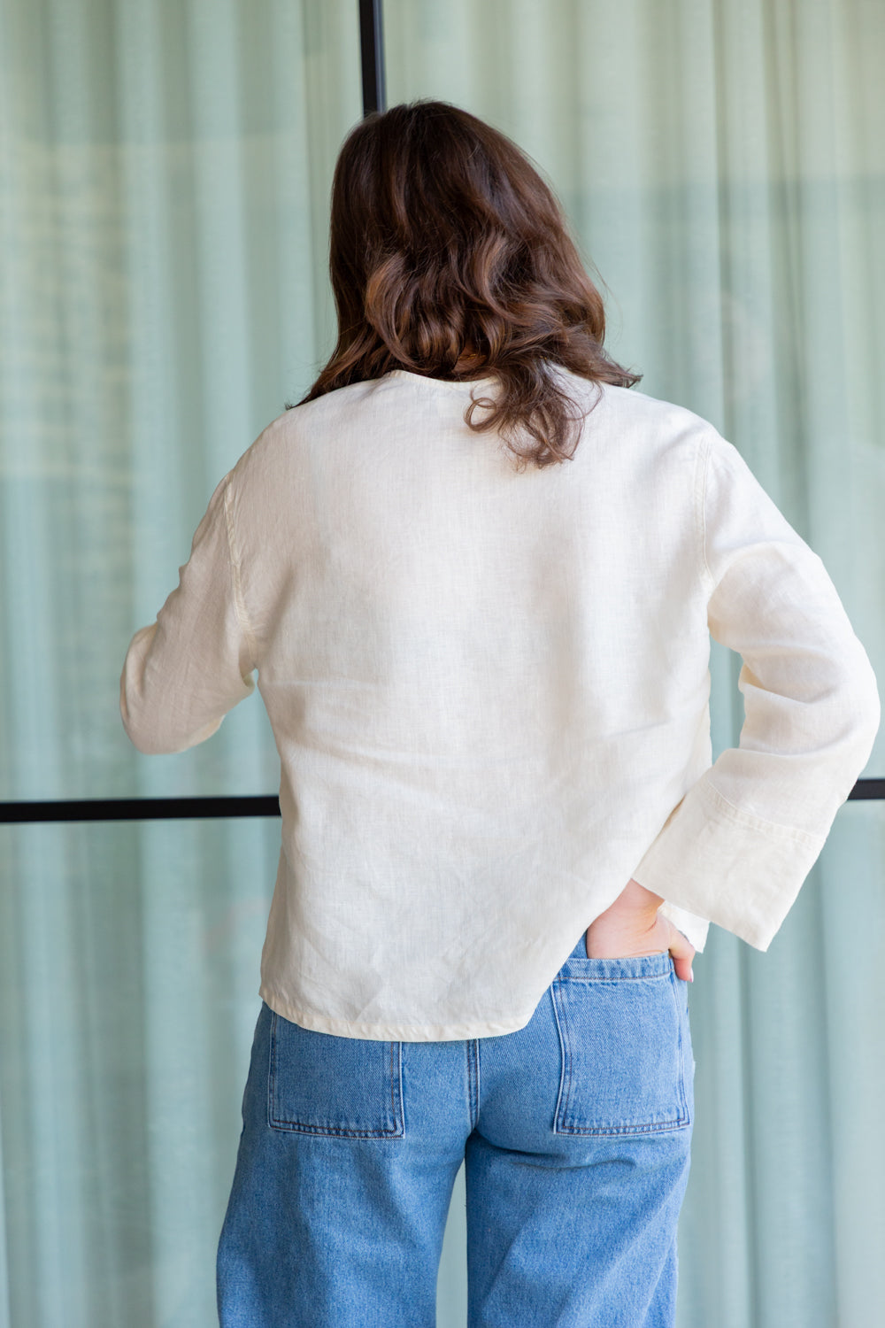 Donna Top French Vanilla-TOPS-Kindacollection-Kinda