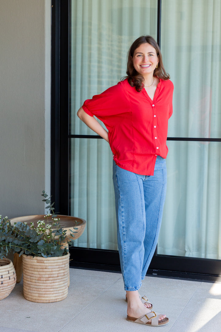 Gabi Blouse Salsa-TOPS-kindacollection-Kinda