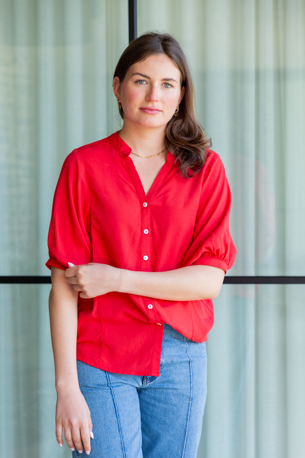 Gabi Blouse Salsa-TOPS-kindacollection-Kinda