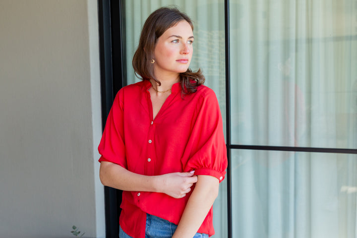 Gabi Blouse Salsa-TOPS-kindacollection-Kinda