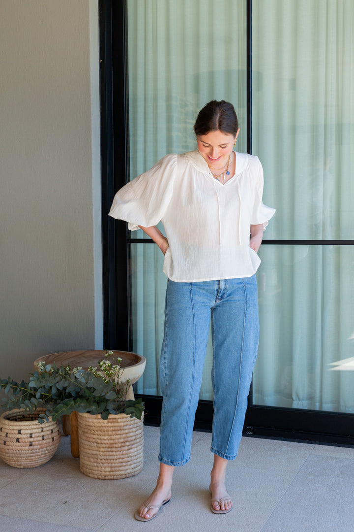 Billy Barrel Denim Jeans