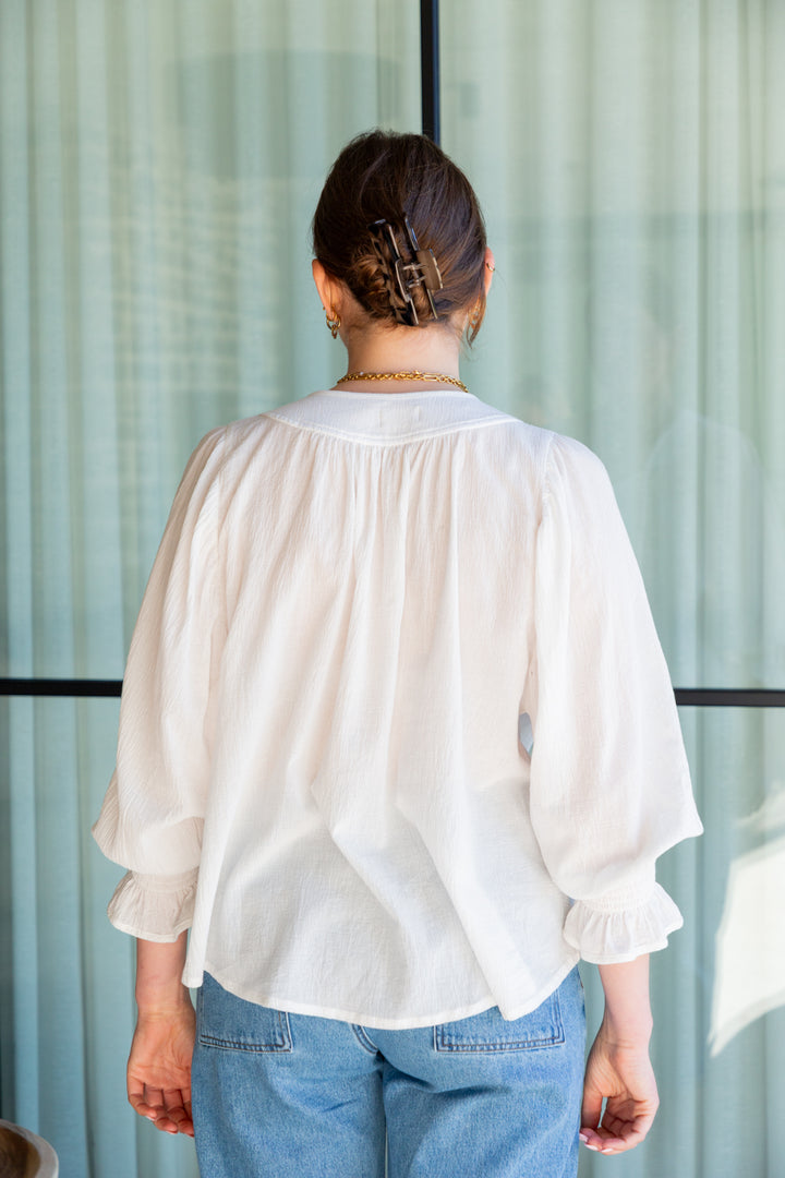 Bali Top White Crinkle-TOPS-kindacollection-Kinda