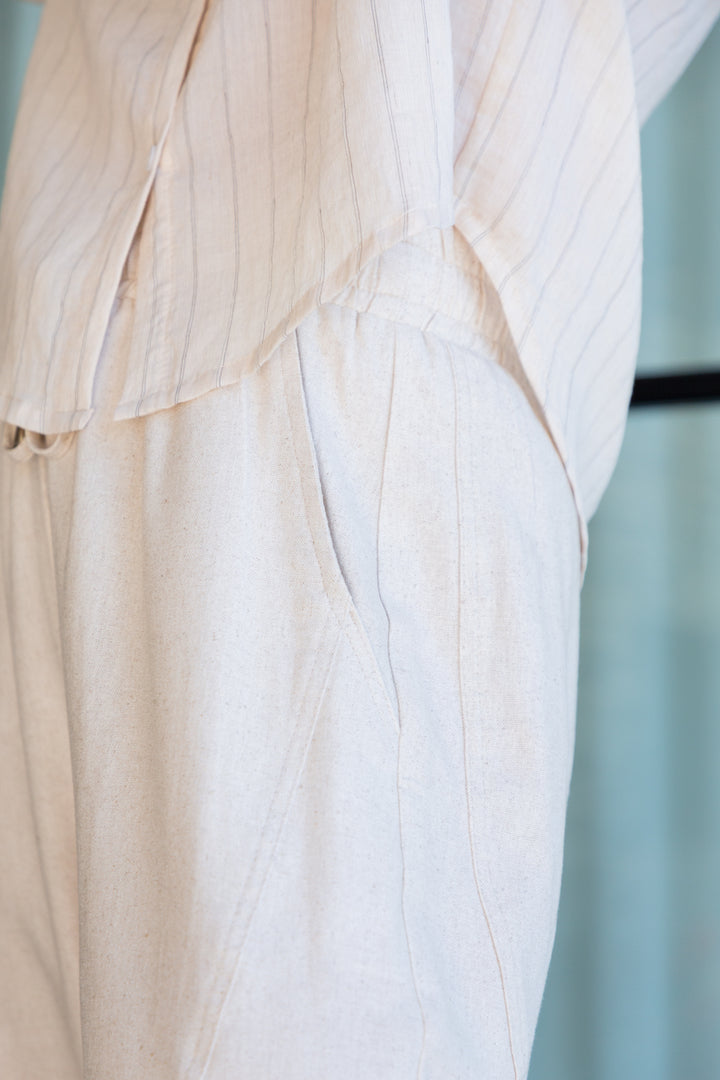 Tiffany Barrel Pants Natural