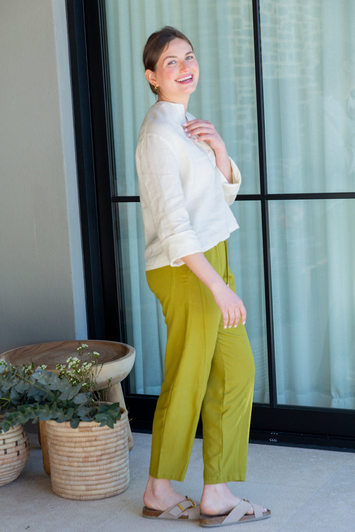 Tiffany Barrel Pants Antique Moss