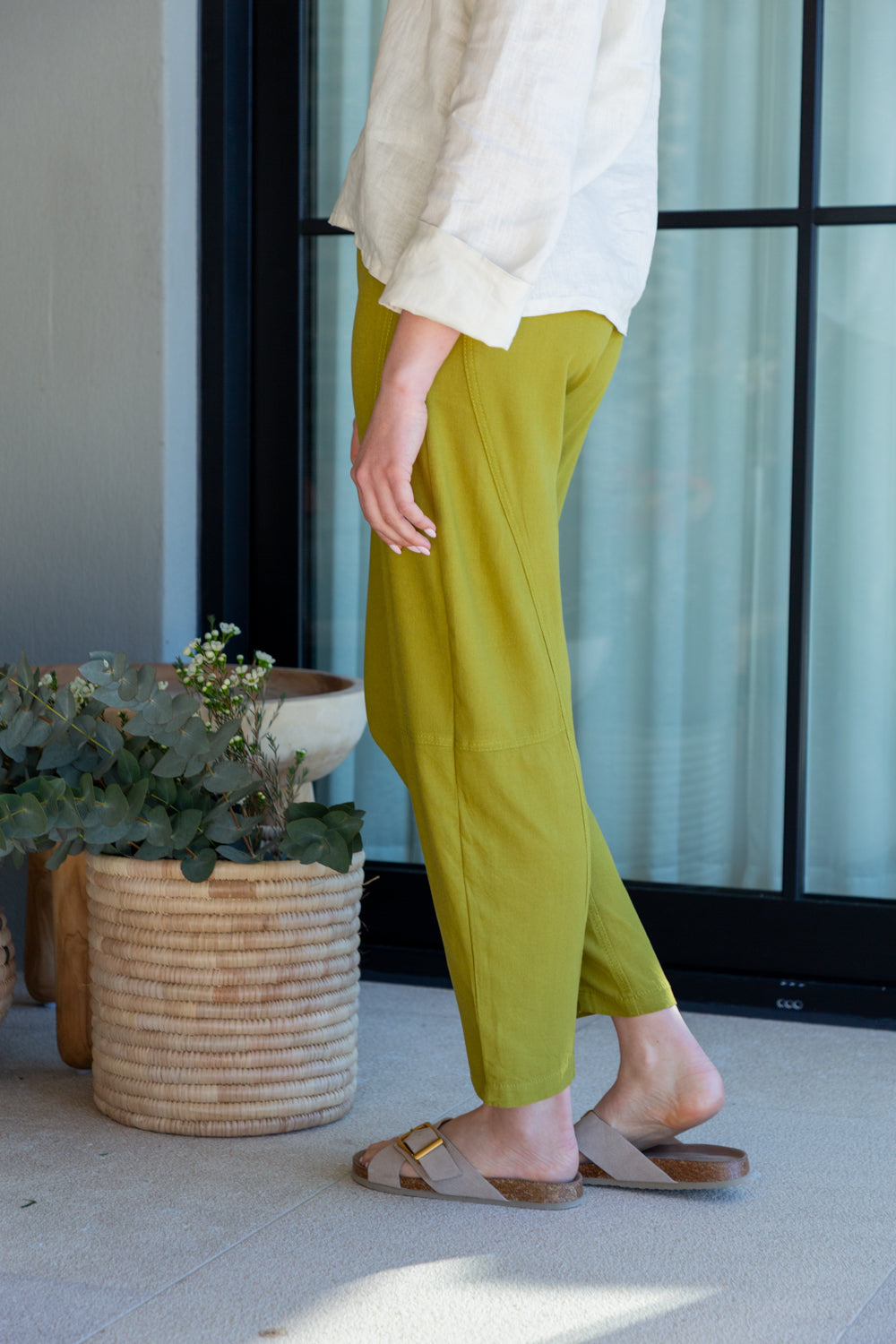 Tiffany Barrel Pants Antique Moss