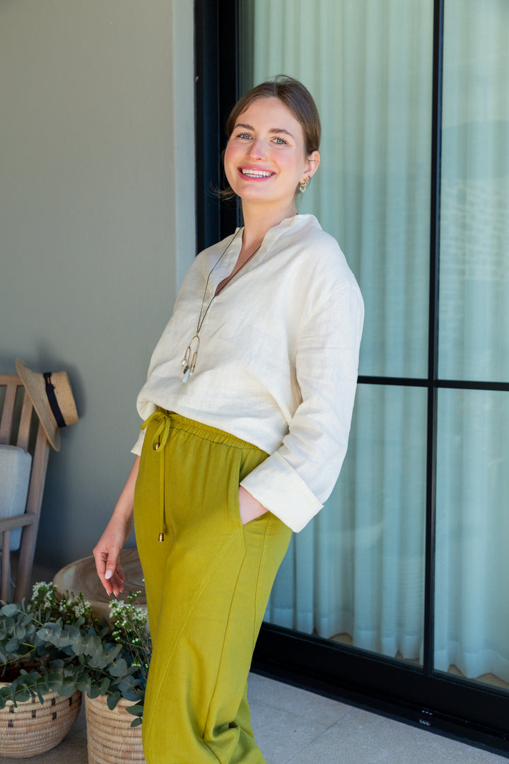 Donna Top French Vanilla-TOPS-Kindacollection-Kinda