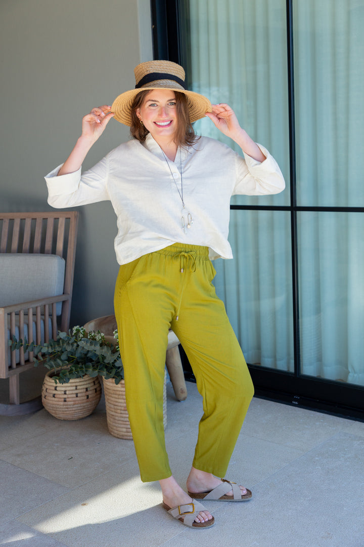 Donna Top French Vanilla-TOPS-Kindacollection-Kinda