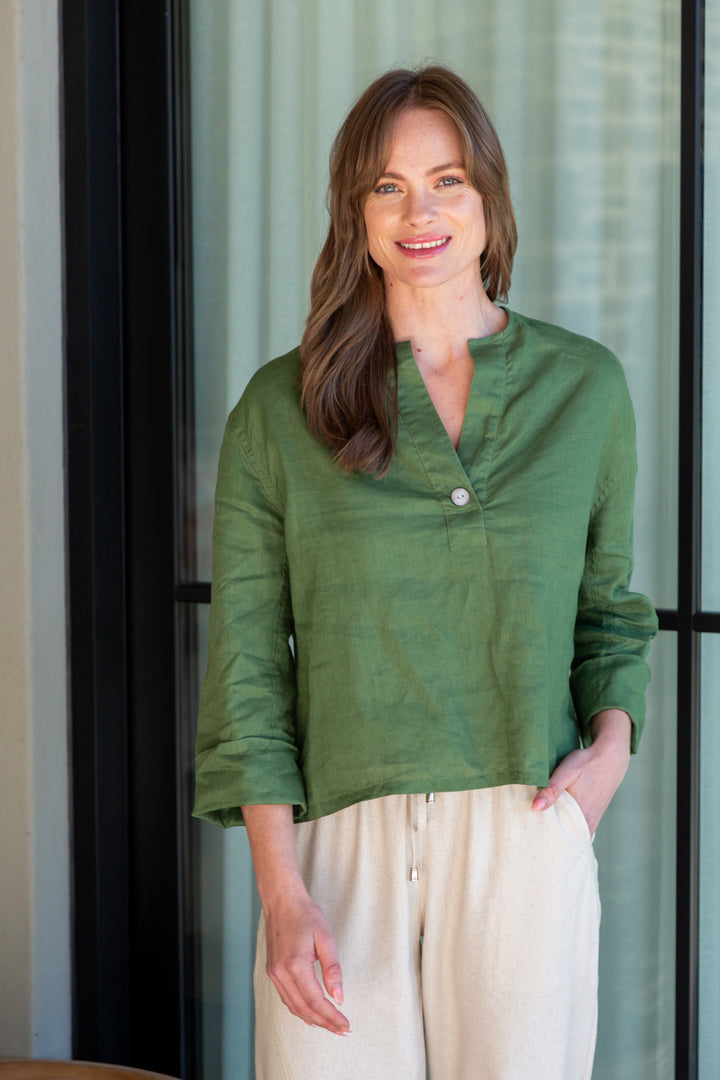 Donna Top English Ivy-TOPS-Kindacollection-Kinda