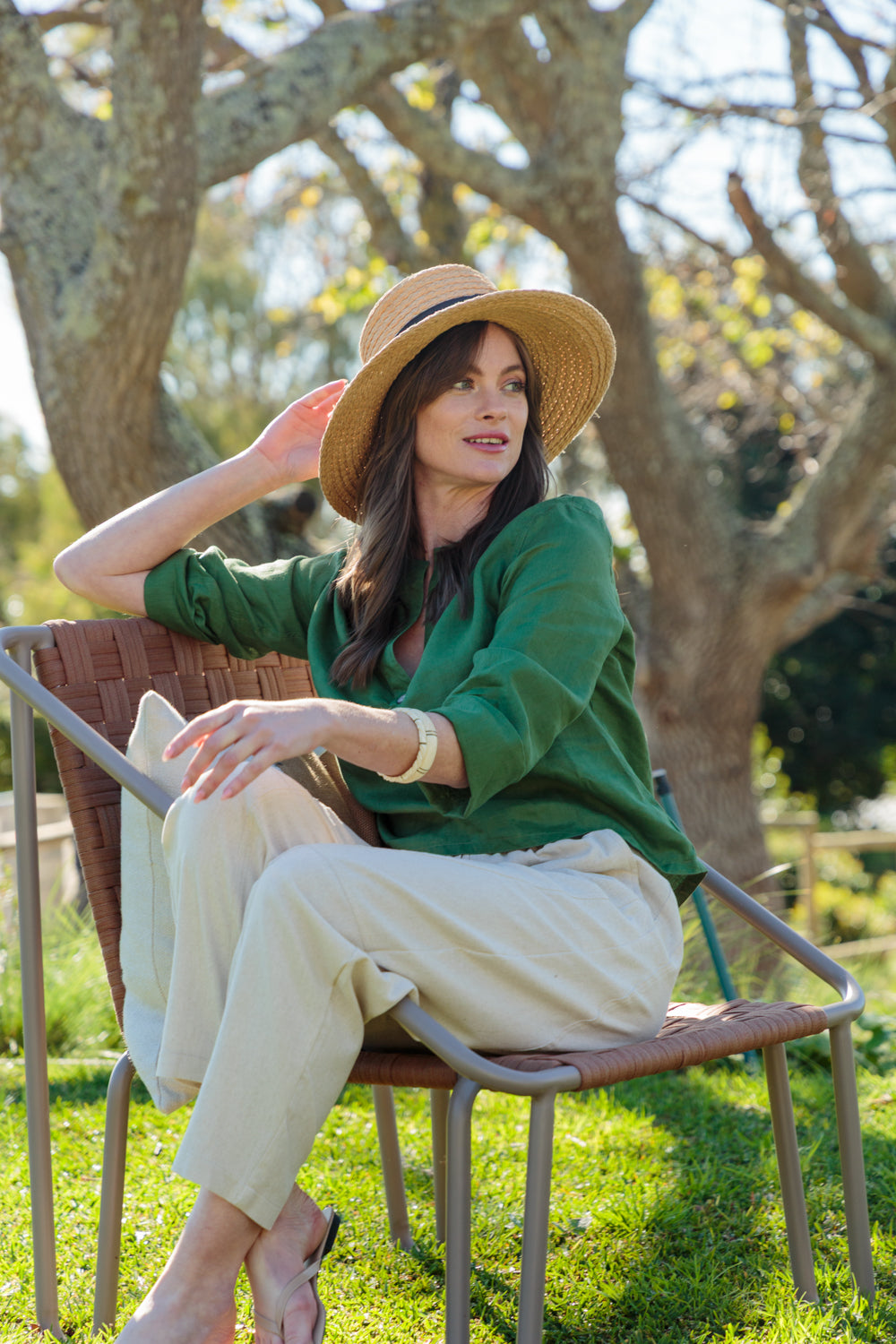 Donna Top English Ivy-TOPS-Kindacollection-Kinda