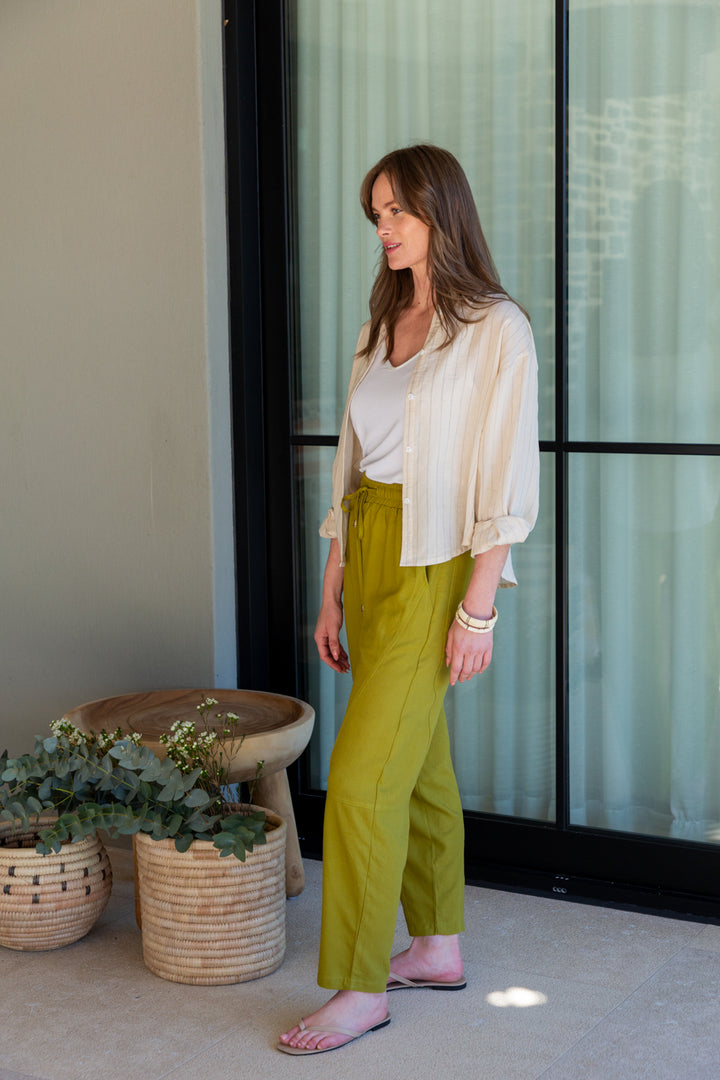 Tiffany Barrel Pants Antique Moss