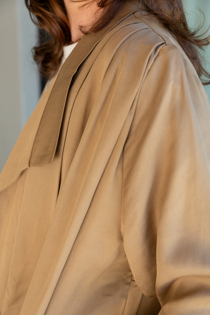 Denise Coat Sandstone-LAYERING-Kindacollection-Kinda