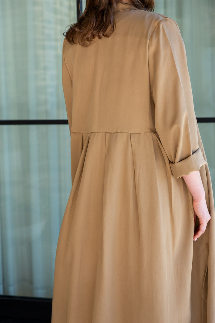 Denise Coat Sandstone-LAYERING-Kindacollection-Kinda