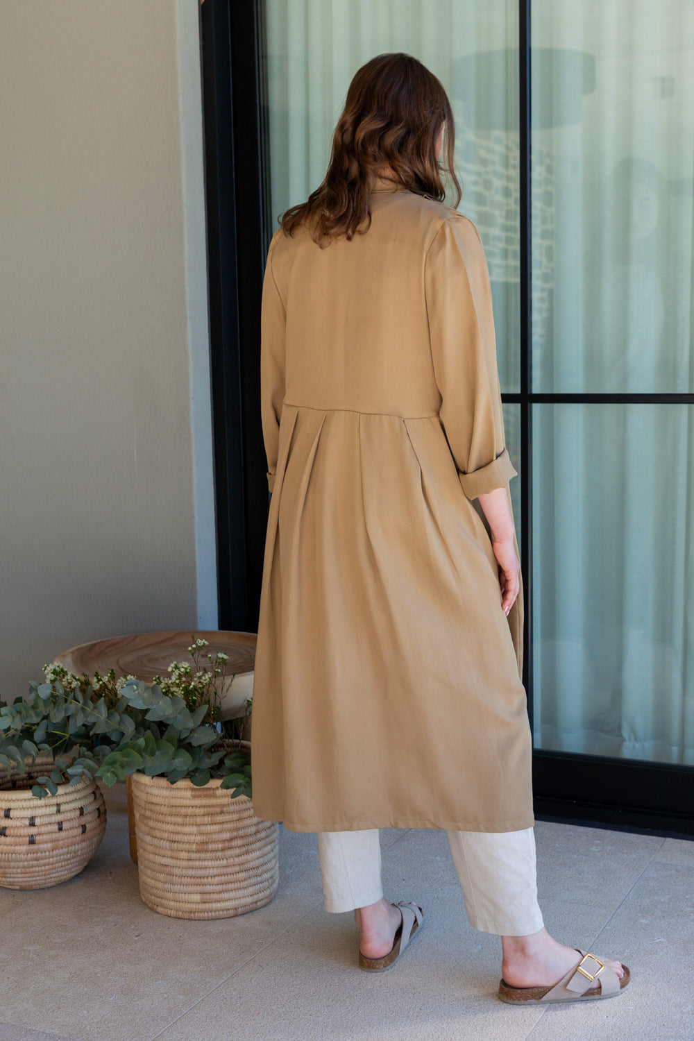 Denise Coat Sandstone-LAYERING-Kindacollection-Kinda