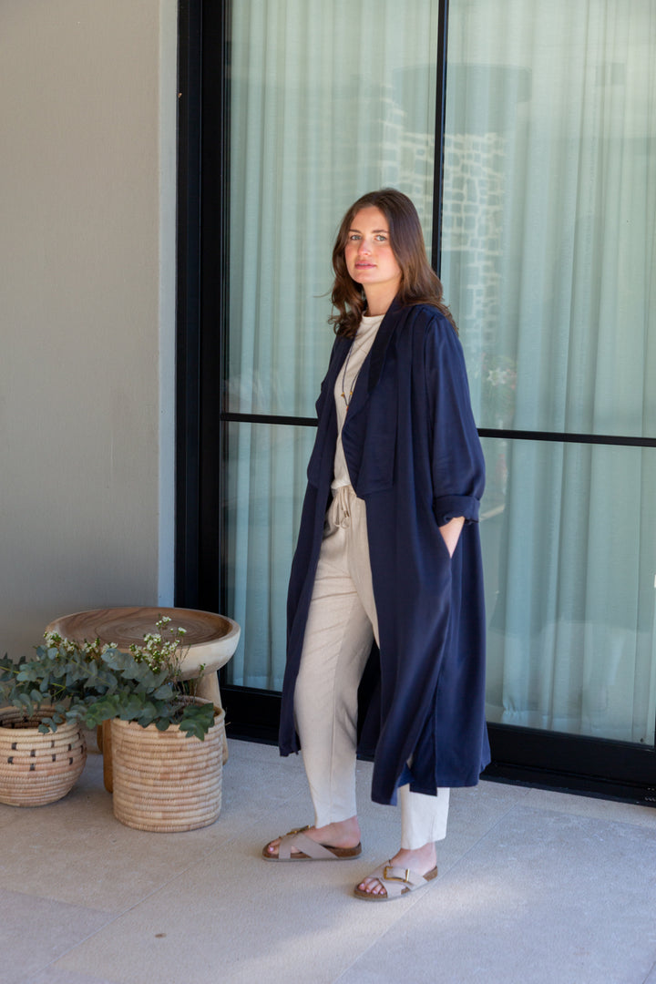 Denise Coat Navy