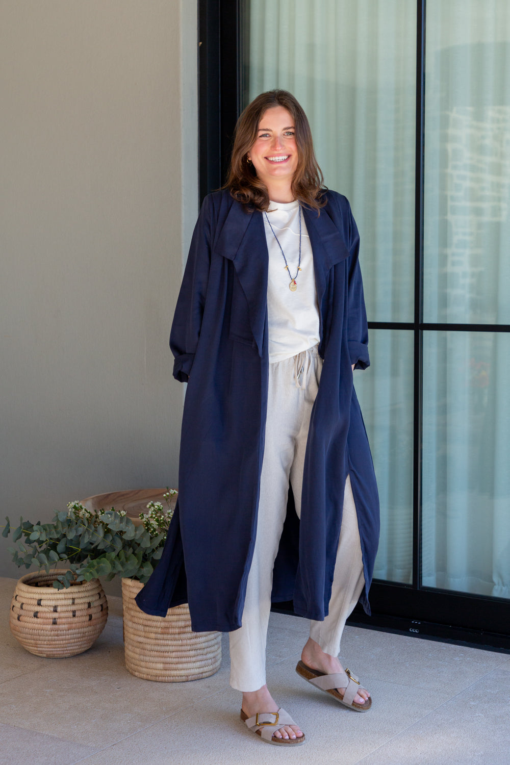Denise Coat Navy