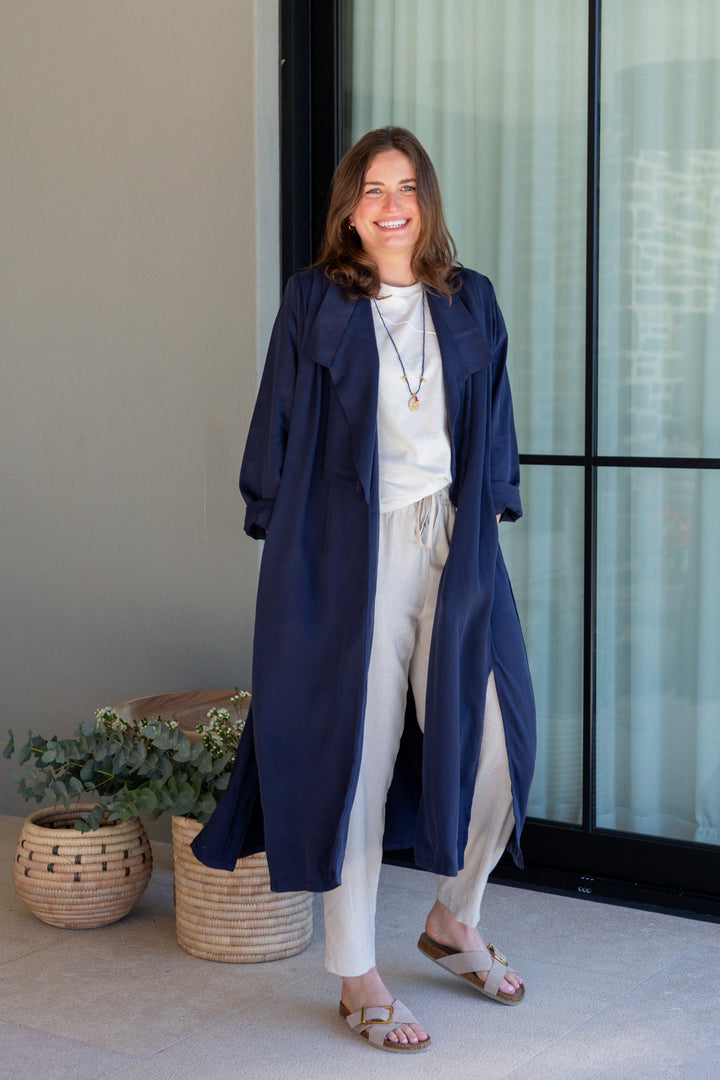 Denise Coat Navy