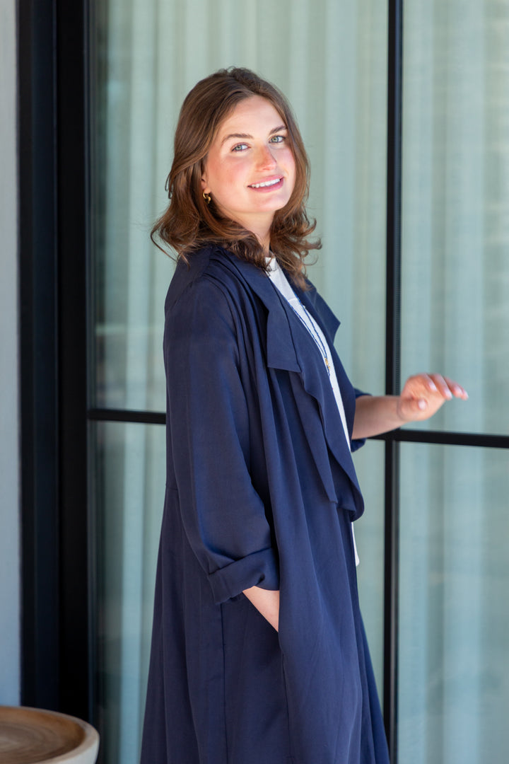 Denise Coat Navy