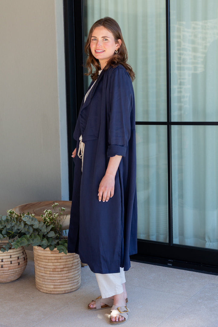 Denise Coat Navy