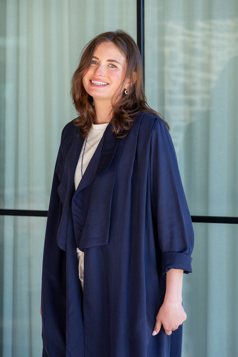 Denise Coat Navy