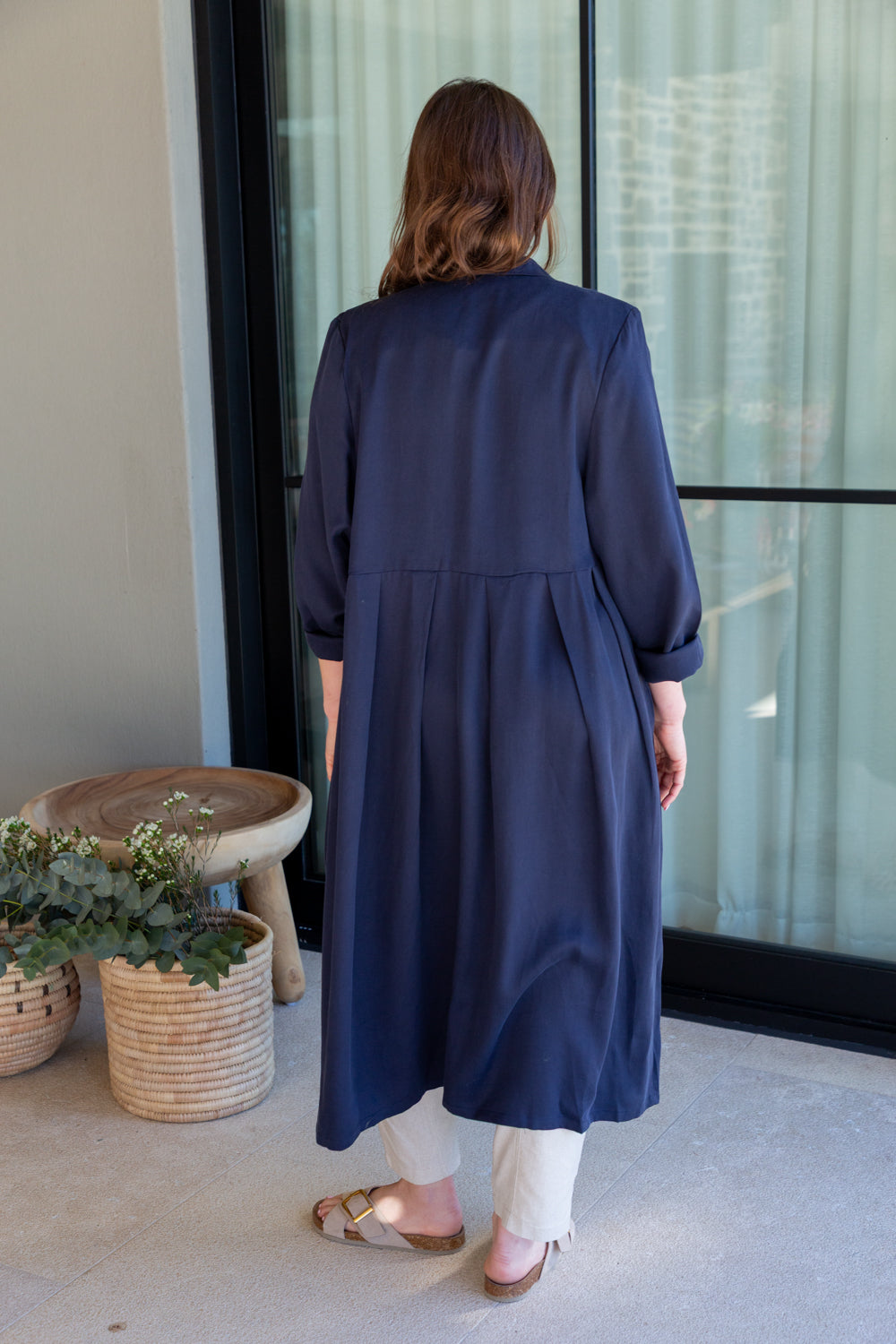 Denise Coat Navy