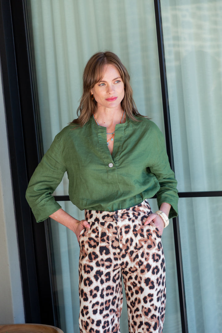Donna Top English Ivy-TOPS-Kindacollection-Kinda