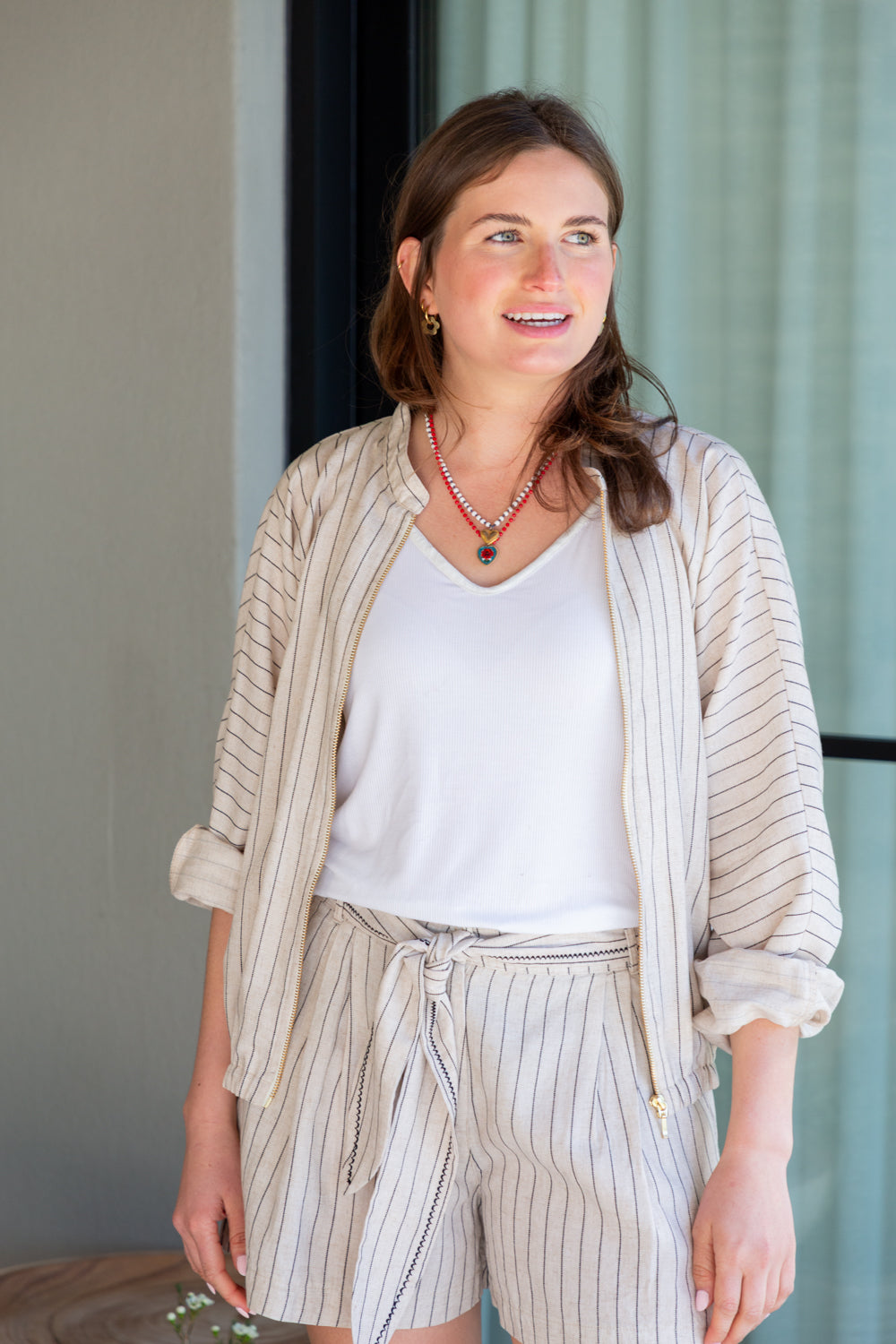 Michelle Shorts Stripe