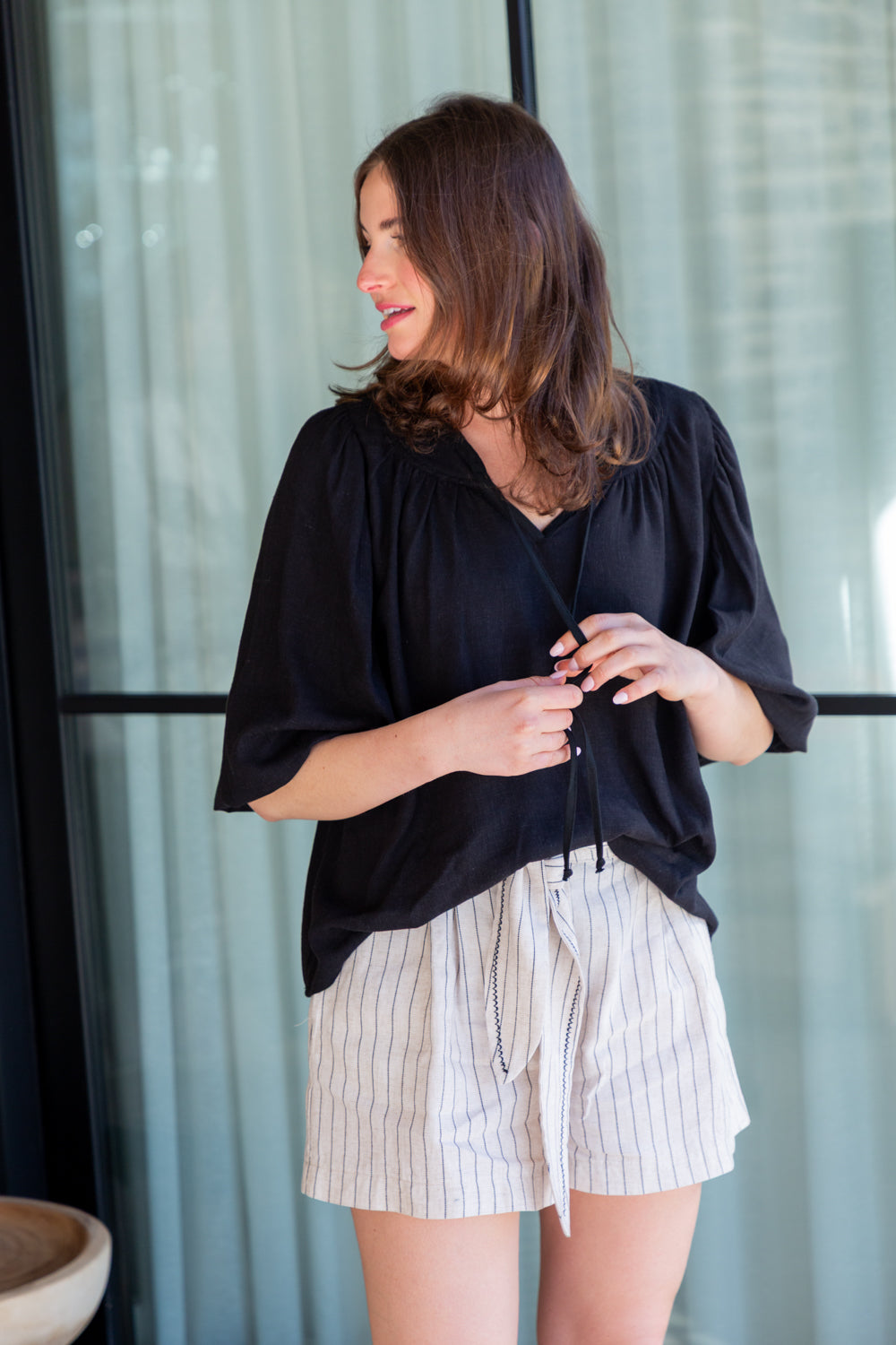 Michelle Shorts Stripe