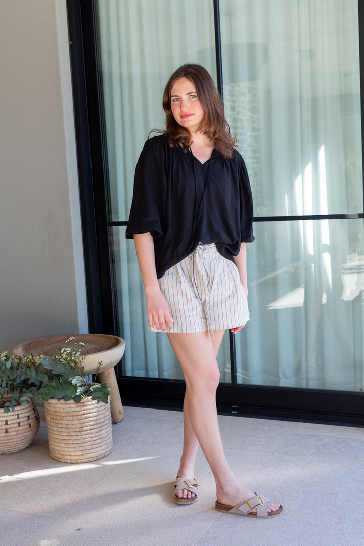 Bali Top Black