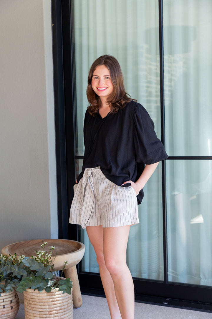 Michelle Shorts Stripe