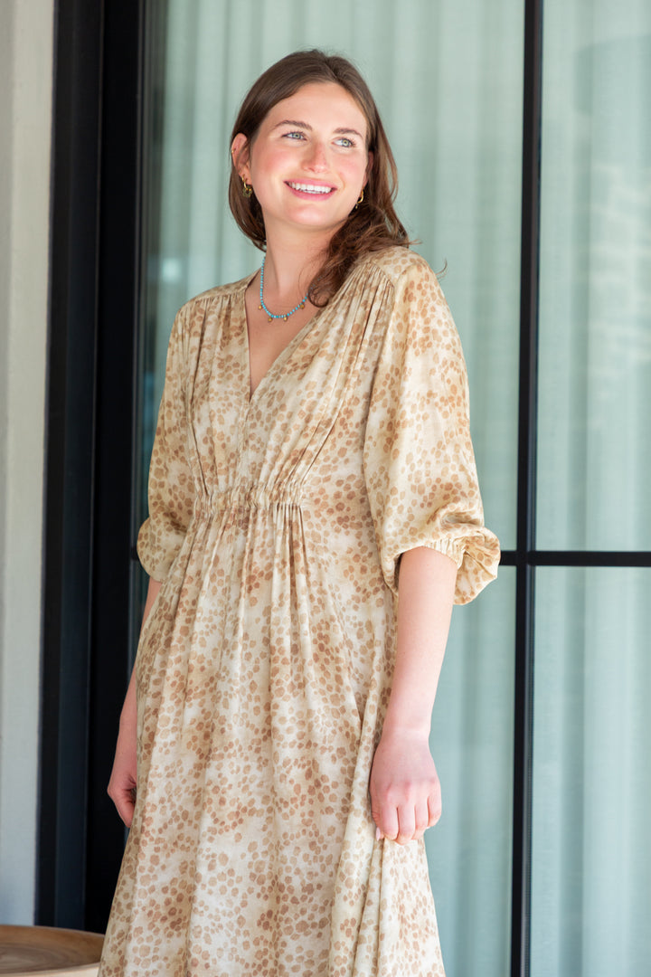 Arniston Dress Animal Print-DRESSES-Kinda-Kinda