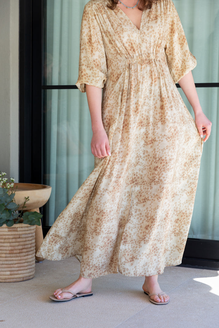 Arniston Dress Animal Print-DRESSES-Kinda-Kinda