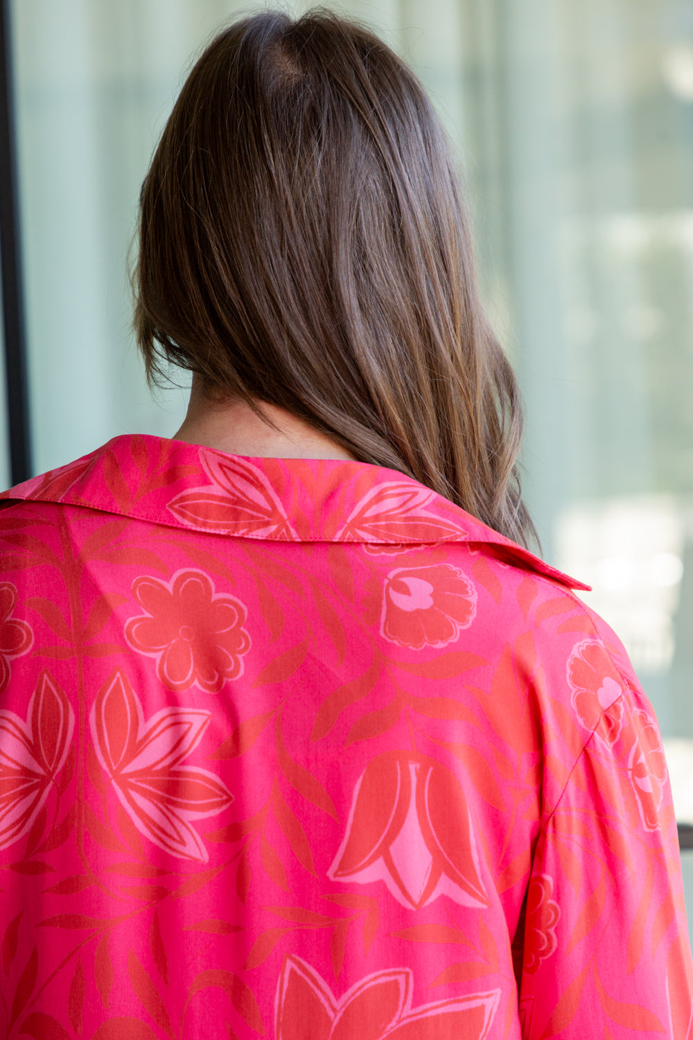 Evie Dress Pink Flower Print-DRESSES-kindacollection-Kinda