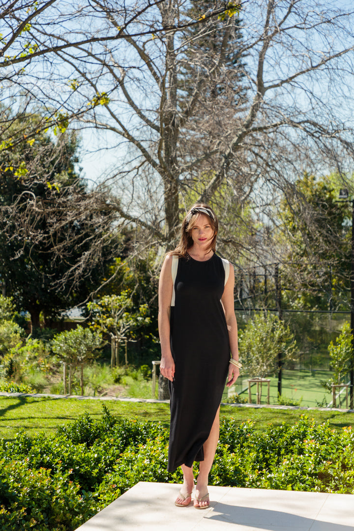Sophia Dress Black-DRESSES-Kindacollection-Kinda